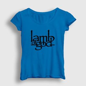 Presmono Logo Lamb Of God Kadın T-shirt
