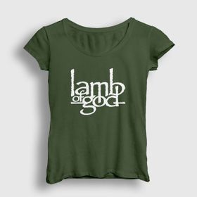 Presmono Logo Lamb Of God Kadın T-shirt