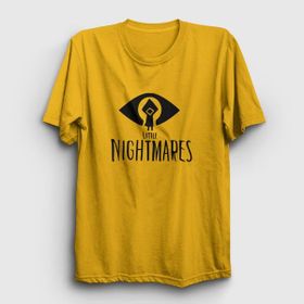 Presmono Logo Little Nightmares Beyaz Unisex T-shirt