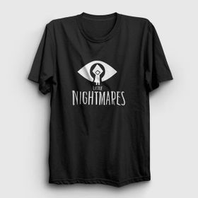 Presmono Logo Little Nightmares Beyaz Unisex T-shirt