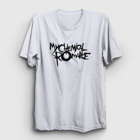 Presmono Logo My Chemical Romance Beyaz Unisex T-shirt