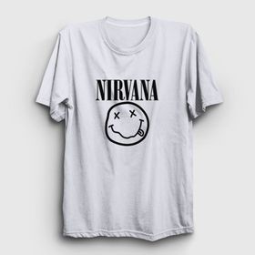 Presmono Logo Nevermore Beyaz Unisex T-shirt