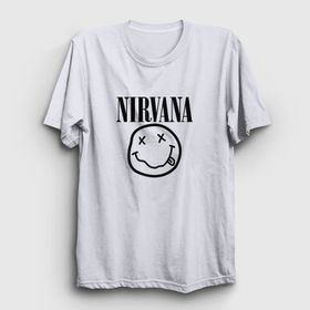 Presmono Logo Nevermore Beyaz Unisex T-shirt