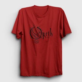 Presmono Logo Opeth Kırmızı Unisex T-Shirt