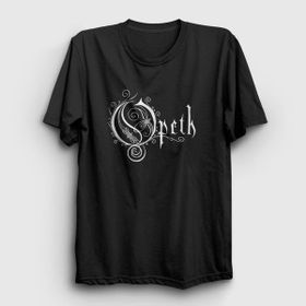 Presmono Logo Opeth Siyah Unisex T-Shirt