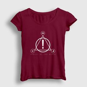 Presmono Logo Panic! At The Disco Kadın T-shirt