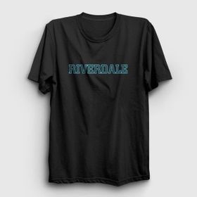 Presmono Logo Riverdale Beyaz Unisex T-shirt