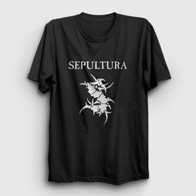 Presmono Logo Sepultura Kadın T-shirt