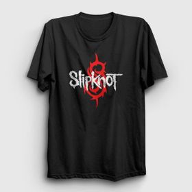 Presmono Logo Slipknot Siyah Unisex T-Shirt