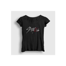 Presmono Logo Stray Kids Kadın T-shirt