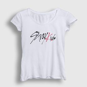 Presmono Logo Stray Kids Kadın T-shirt
