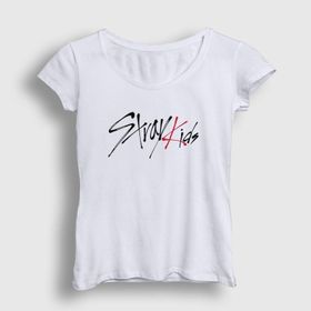 Presmono Logo Stray Kids Kadın T-shirt