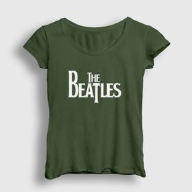 Presmono Logo The Beatles Kadın T-shirt