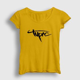 Presmono Logo Tupac Shakur Kadın T-shirt