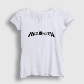 Presmono Logo V2 Helloween Kadın T-shirt