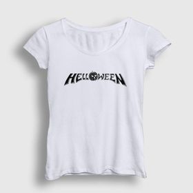 Presmono Logo V2 Helloween Kadın T-shirt