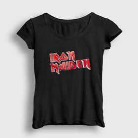 Presmono Logo V2 Iron Maiden Kadın T-shirt