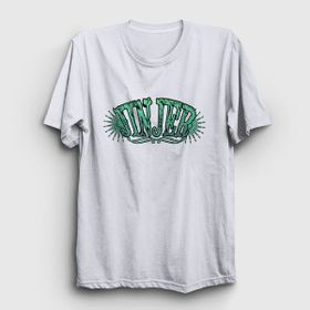Presmono Logo V2 Jinjer Beyaz Unisex T-shirt