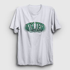 Presmono Logo V2 Jinjer Beyaz Unisex T-shirt