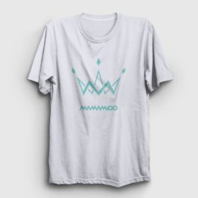 Presmono Logo V2 K-Pop Mamamoo Beyaz Unisex T-shirt