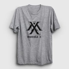 Presmono Logo V2 K-Pop Monsta Kadın X T-shirt