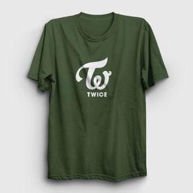 Presmono Logo V2 K-Pop Twice Kırmızı Unisex T-Shirt