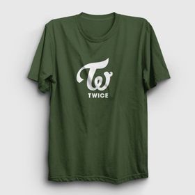 Presmono Logo V2 K-Pop Twice Sarı Unisex T-Shirt