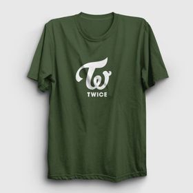 Presmono Logo V2 K-Pop Twice Sarı Unisex T-Shirt
