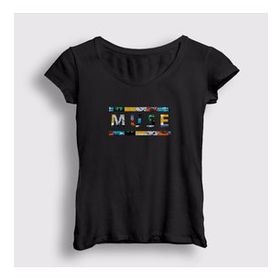 Presmono Logo V2 Muse Kadın T-shirt
