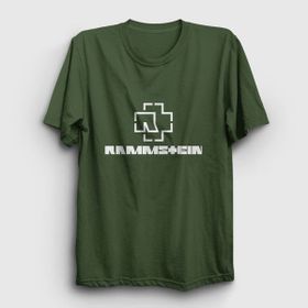 Presmono Logo V2 Rammstein Haki Unisex T-Shirt