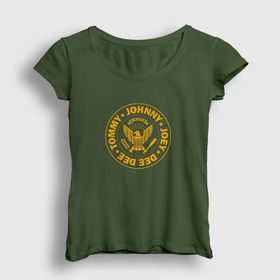 Presmono Logo V2 Ramones Kadın T-shirt