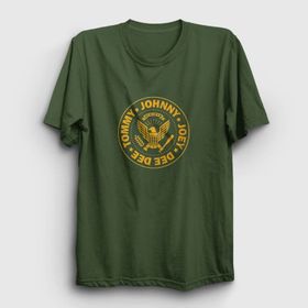 Presmono Logo V2 Ramones Kırmızı Unisex T-Shirt