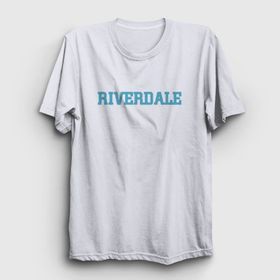 Presmono Logo V2 Riverdale Beyaz Unisex T-shirt