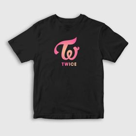 Presmono Logo V3 K-Pop Twice Beyaz Unisex T-shirt