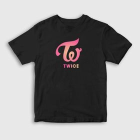 Presmono Logo V3 K-Pop Twice Beyaz Unisex T-shirt