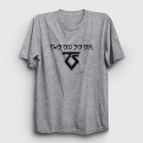 Presmono Logo V3 Twisted Sister Sarı Unisex T-Shirt