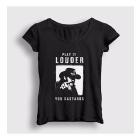 Presmono Louder Motörhead Lemmy Kilmister Kadın T-shirt