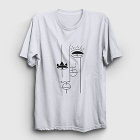 Presmono Lovers Valentine'S Day Sevgililer Günü Beyaz Unisex T-shirt