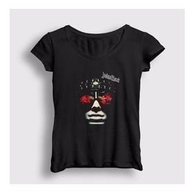 Presmono Machine Judas Priest Kadın T-shirt