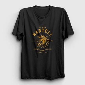 Presmono Martell Game Of Thrones Siyah Unisex T-Shirt