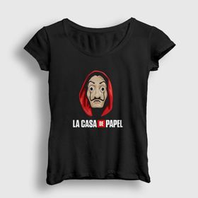 Presmono Mask La Casa De Papel Kadın T-shirt