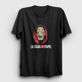 Presmono Mask La Casa De Papel Kadın T-shirt