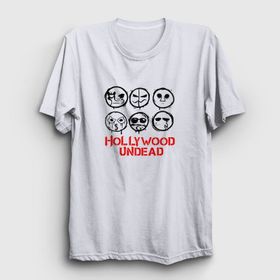 Presmono Masks V3 Hollywood Undead Kadın T-shirt