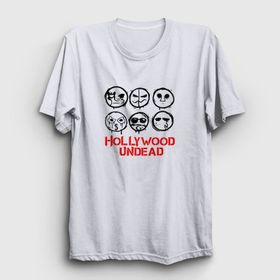 Presmono Masks V3 Hollywood Undead Kadın T-shirt