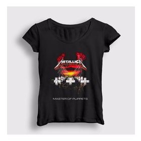 Presmono Master Of Puppets Metallica Kadın T-shirt