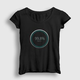 Presmono Match Black Mirror Kadın T-shirt