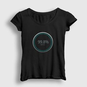 Presmono Match Black Mirror Kadın T-shirt