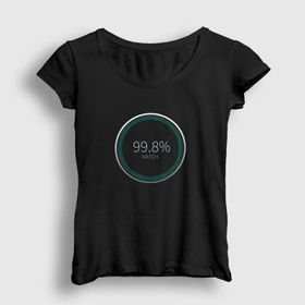 Presmono Match Black Mirror Kadın T-shirt