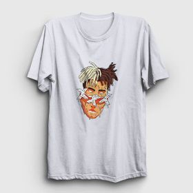 Presmono Melting Xxxtentacion Beyaz Unisex T-Shirt