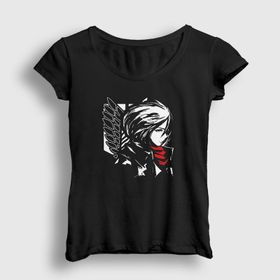 Presmono Mikasa Anime Attack On Titan Kadın T-shirt